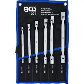   BGS technic 6 részes dupla csillagkulcs készlet flexibilis fejjel (BGS 1201)