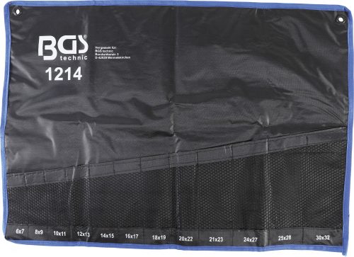 BGS technic Üres műanyag tok a BGS 1214 mély, hajlított csillagkulcs készlethez (BGS 1214-LEER)
