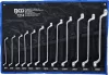 BGS technic Csillagkulcskészlet, mélyen hajlított, 12 szögű, CrV acél, 6–32 mm, 12 részes (BGS 1214)