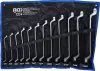 BGS technic Csillagkulcskészlet, mélyen hajlított, 12 szögű, CrV acél, 6–32 mm, 12 részes (BGS 1214)