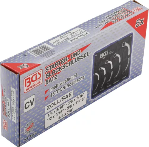 BGS technic 5 részes indítókulcs készlet INCH (BGS 1222)