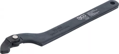 BGS technic Körmöskulcs állítható befogópofával, speciális acél, 35-60 mm (BGS 1226)