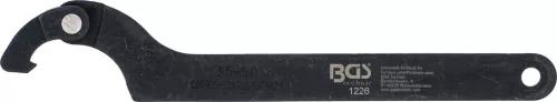 BGS technic Körmöskulcs állítható befogópofával, speciális acél, 35-60 mm (BGS 1226)