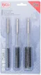 BGS technic Hónoló készlet, rugalmas, 1/4", 60 / 80 szemcse, 8-12-20 mm, 3 darabos (BGS 1272)