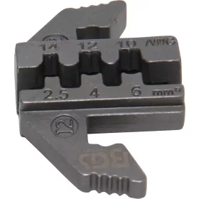   BGS technic Krimpelő befogópofa MC4 napkollektor csatlakozóhoz, BGS 1410, 1411, 1412 azonosítójú termékekhez (BGS 1410-I2)