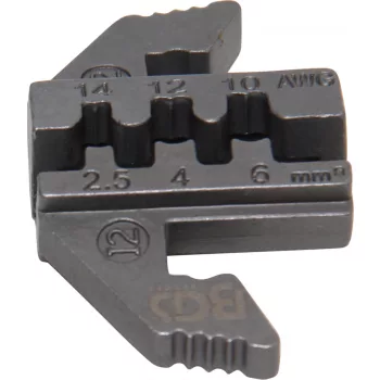   BGS technic Krimpelő befogópofa MC4 napkollektor csatlakozóhoz, BGS 1410, 1411, 1412 azonosítójú termékekhez (BGS 1410-I2)