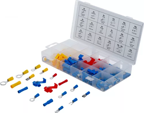 BGS technic 160 részes kábelsaru készlet (BGS 14105)