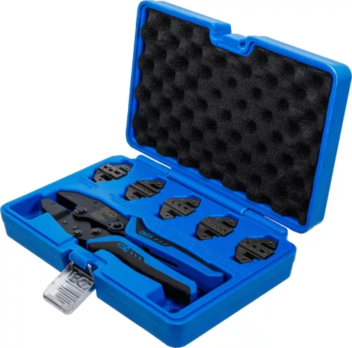 BGS technic Krimpelő fogó készlet 5 pár pofával (BGS 1410)