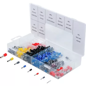  BGS technic 685 darabos szigetelt érvéghüvely készlet (BGS 14120)
