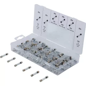   BGS technic Üvegbiztosíték készlet | 120 darabos (BGS 14125)