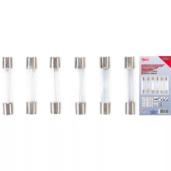   BGS technic Üvegbiztosíték készlet | 120 darabos (BGS 14125)