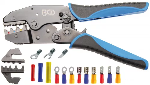 BGS technic Racsnis krimpelő fogó, 1.5-10 mm2 (BGS 1412)