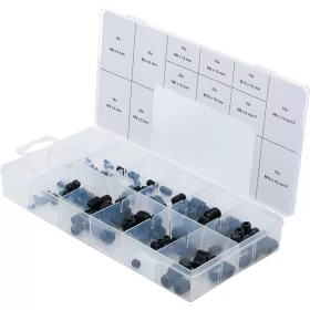 BGS technic 160 részes hernyócsavar készlet (BGS 14135)