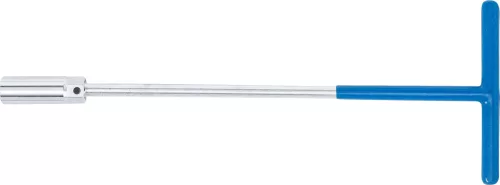 BGS technic PVC markolatú gyújtógyertyakulcs - csuklós, 375 mm hosszú, 16 mm (BGS 143)