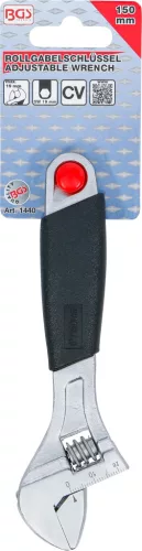 BGS technic Állítható villáskulcs gumírozott nyéllel 6" (BGS 1440)