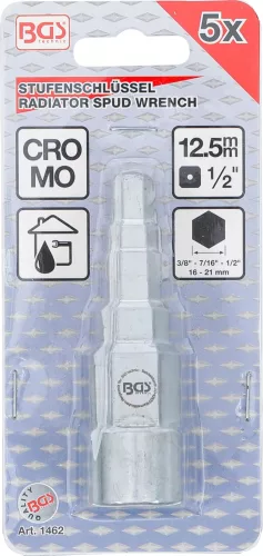 BGS technic Radiátor kulcs 1/2", 5 lépcsős (BGS 1462)