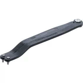   BGS technic Csapos körmösanya-kulcs homlokfuratos anyákhoz, állítható, 14 mm-től, 3 mm-es csapokkal (BGS 1463)