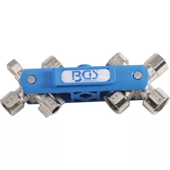   BGS technic Univerzális kapcsolótábla kulcs, SuBMaker Quadro 10 az 1-ben (BGS 1469)