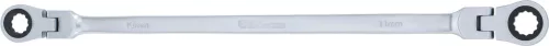 BGS technic Dupla csuklós racsnis csillagkulcs | 10 x 11 mm (BGS 1541-10X11)