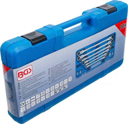 BGS technic 10 részes racsnis csillagkulcs készlet 8-19mm (BGS 1541)