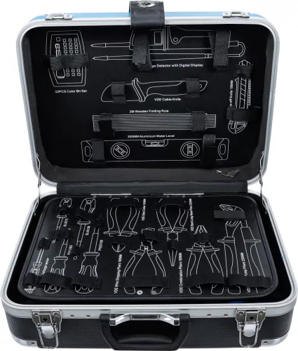 BGS technic üres koffer a BGS 15503 villanyszerelői szerszámtáskához (BGS 15503-1)