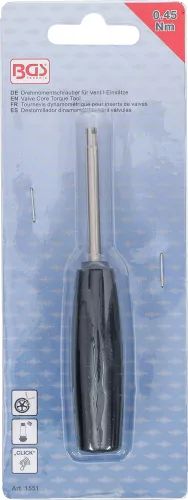 BGS technic Szelepbelső nyomatékszerszám 0.45NM (BGS 1551)