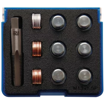   BGS technic Olajleeresztő csavar menetjavító készlet, M13x1.5 (BGS 156)