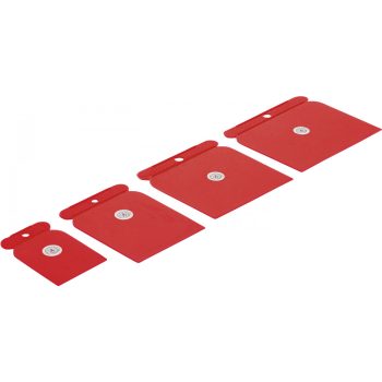   BGS DIY 4 részes kaparó készlet, 50-80-100-120mm, műanyag (BGS 1634)