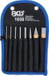 BGS technic 8 részes forgácsoló készlet vésővel és pontozóval (BGS 1658)