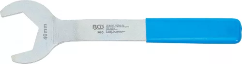 BGS technic 46mm-es kuplungrögzítő kulcs, kihajlított, Opel+GM-hez (BGS 1683)