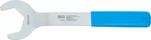 BGS technic 46mm-es kuplungrögzítő kulcs, kihajlított, Opel+GM-hez (BGS 1683)