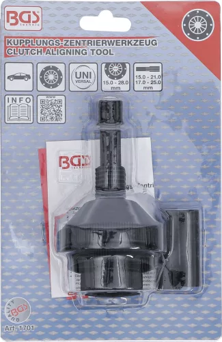 BGS technic Kuplung központosító készlet | univerzális | 15 - 28 mm átmérőjű tengelycsapokhoz (BGS 1701)