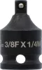 BGS technic Levegős adapter 3/8"-ról 1/4"-ra (BGS 171)