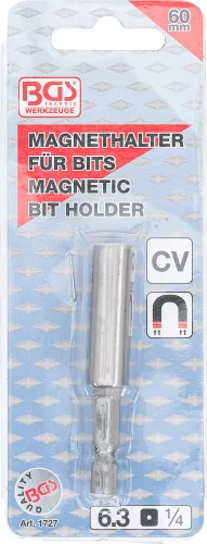 BGS technic Mágneses bit hosszabbító 1/4" 60mm, extra erős (BGS 1727)