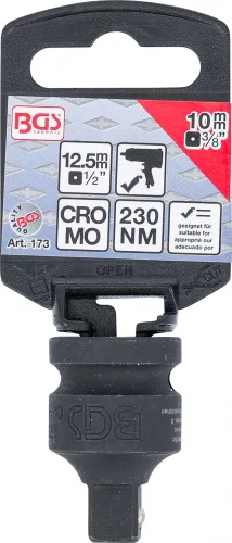 BGS technic Levegős adapter 1/2"-ról 3/8"-ra (BGS 173)