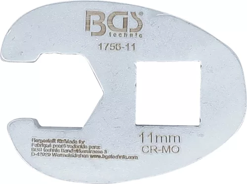 BGS technic 3/8" hollander kulcs fej, 11 mm (BGS 1756-11)