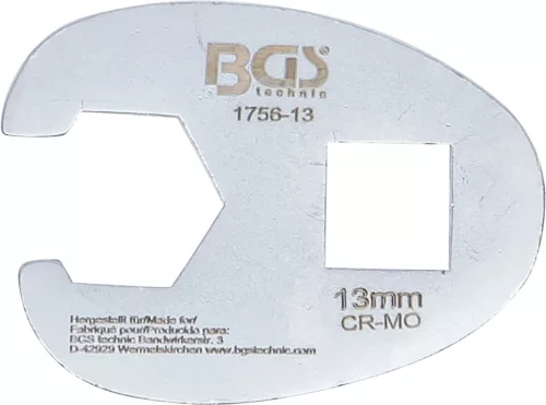 BGS technic 3/8" hollander kulcs fej, 13 mm (BGS 1756-13)