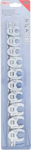 BGS technic 10 részes 3/8" hollander kulcs fej készlet, 10-19mm (BGS 1756)