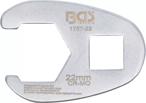 BGS technic 1/2" hollander kulcs fej, 22 mm (BGS 1757-22)