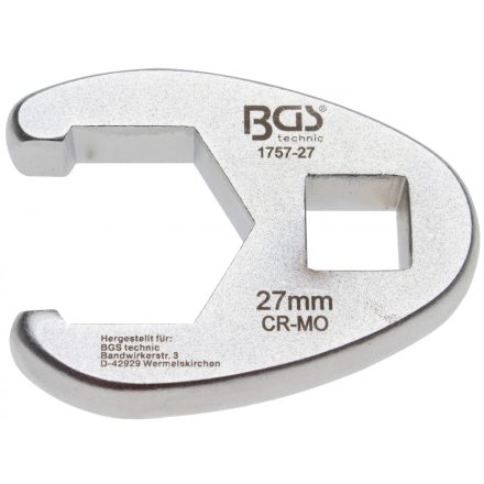 BGS technic 1/2" hollander kulcs fej, 27 mm (BGS 1757-27)