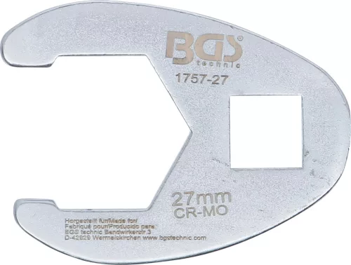 BGS technic 1/2" hollander kulcs fej, 27 mm (BGS 1757-27)