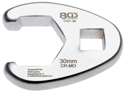 BGS technic 1/2" hollander kulcs fej, 30 mm (BGS 1757-30)