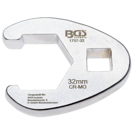 BGS technic 1/2" hollander kulcs fej, 32 mm (BGS 1757-32)