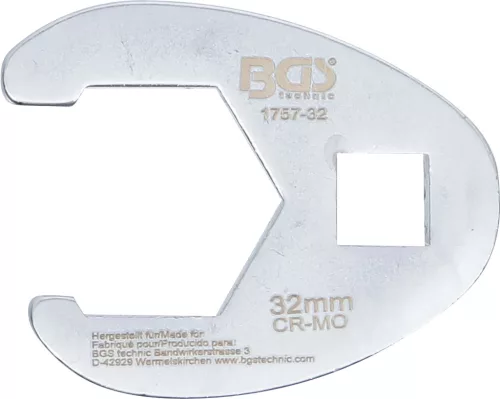 BGS technic 1/2" hollander kulcs fej, 32 mm (BGS 1757-32)