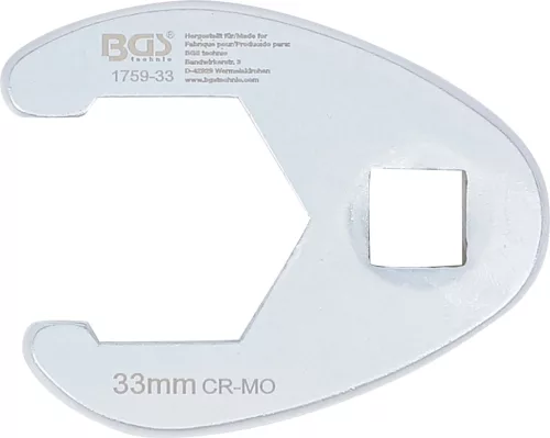 BGS technic 1/2" hollander kulcs fej, 33 mm (BGS 1759-33)