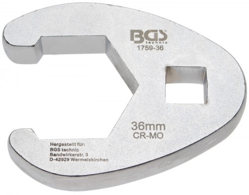 BGS technic 1/2" hollander kulcs fej, 36 mm (BGS 1759-36)