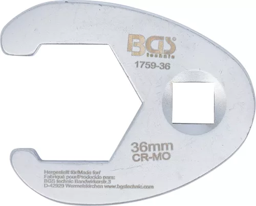 BGS technic 1/2" hollander kulcs fej, 36 mm (BGS 1759-36)