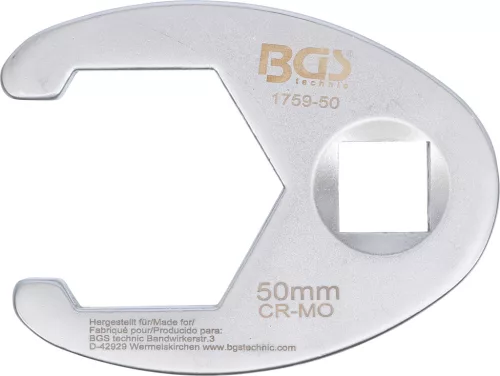 BGS technic 3/4" hollander kulcs fej, 50 mm (BGS 1759-50)