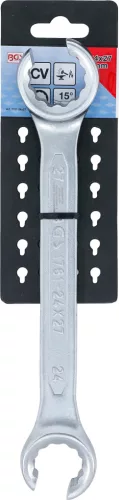 BGS technic Fékcsőkulcs 24 x 27 mm (BGS 1761-24x27)