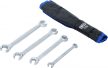 BGS technic 4 részes 15 fokban hajlított fékcsőkulcs készlet (BGS 1782)